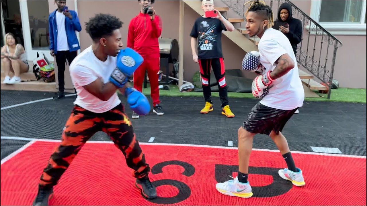 I BOXED DDG AT HIS CRIB! *Hit Him In His Mouth*