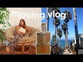 MOVING VLOG | moving into my dream beach apartment