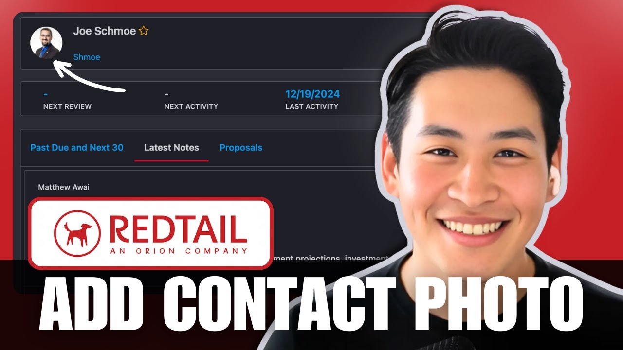 How to Add Profile Photos to Contacts in Redtail CRM