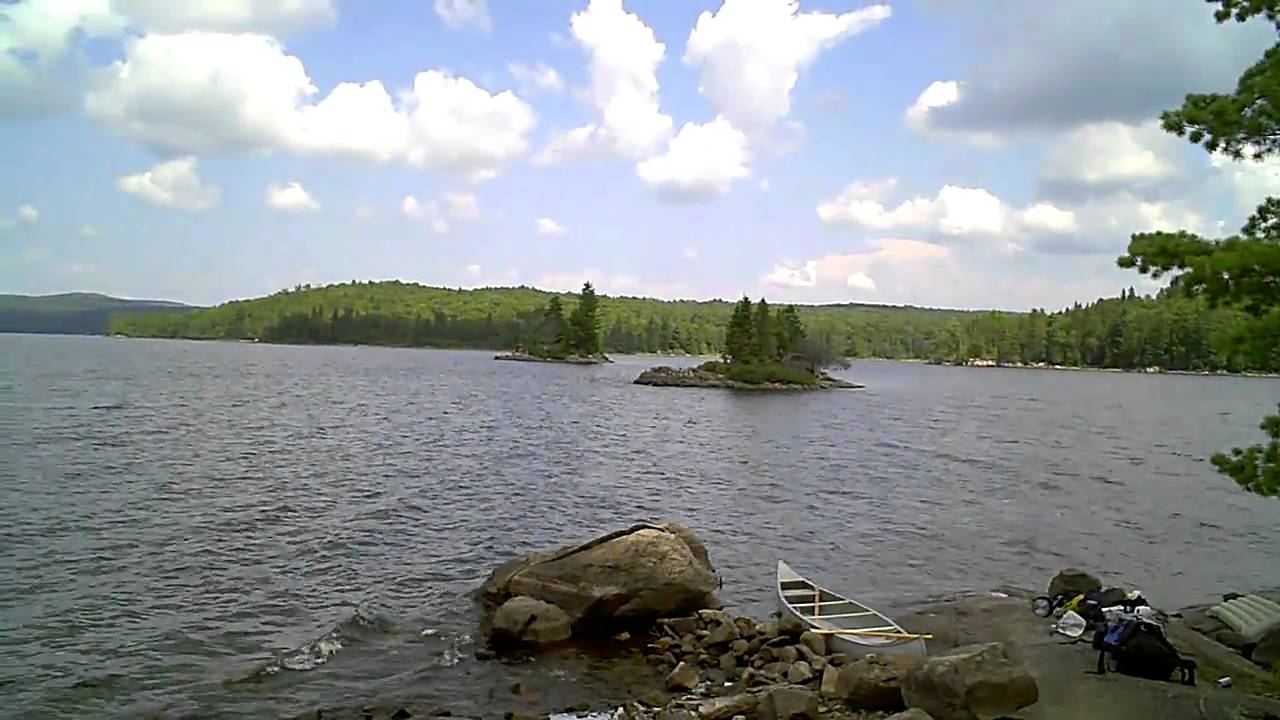 Lake Kioshkokwi in Algonquin Park, Ontario, Canada - YouTube