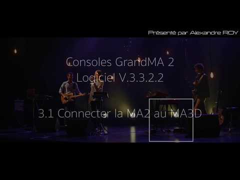 Tutoriel GrandMA2 3 1 Connecter La MA2 Au MA 3D 