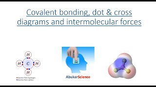 GCSE Science, Chemistry - Covalent bonding, dot & cross diagrams and intermolecular forces