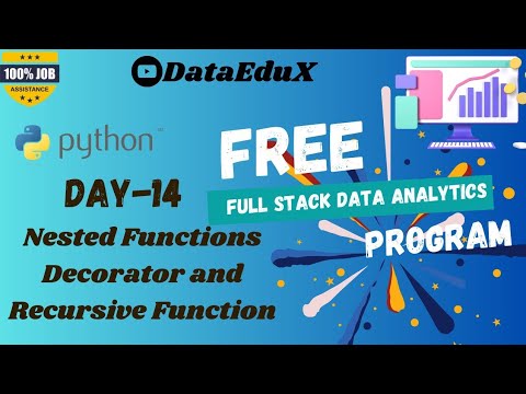 Python|Day-14|Nested Functions|Free Data-Analytics Program| Beginners ...