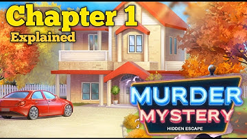 Hidden Escape Mysteries : Murder Mystery Chapter 01 The surprise Walkthrough Murder Mystery Hdnescp