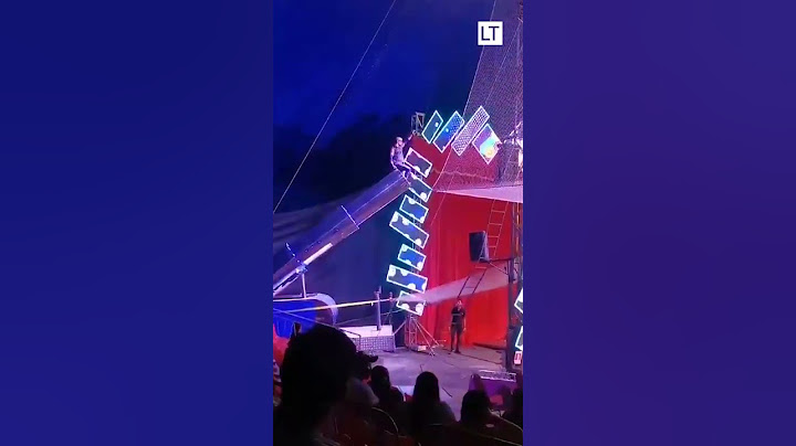 “Hombre bala” cayó fuera de malla de seguridad durante un show circense en Antofagasta