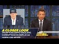 Seth Meyers breaks down the 'insane' things Trump said about hurricanes, climate change, and Colombia this week