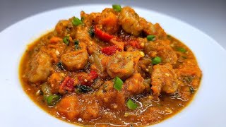 FRIED PUMPKIN & SHRIMP| recipe guyanese style