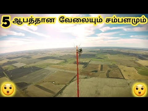 ஆபத்தான வேலைகள்|| Five Dangerous jobs ||Tamil Info Share