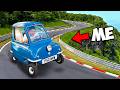 World&#39;s Smallest Car On World&#39;s Largest Race Track