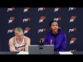 Sami Whitcomb and Alyssa Thomas Postgame Press Conference at Seattle Storm | August 17, 2025