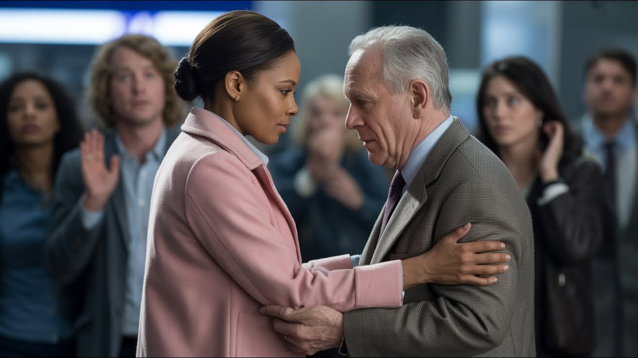 Black Woman Supports an Old Man and Misses Her Flight, Not Realizing He Owns the Airline