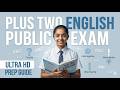 PLUS TWO ENGLISH PUBLIC EXAM