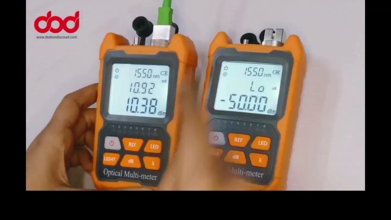 How to Calibrate Fiber Optic Power Meter in 1 Minute YouTube