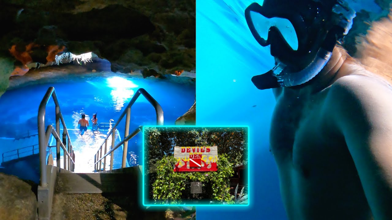 My First Time at Devil's Den | Florida's Hidden Gem | Snorkeling ...