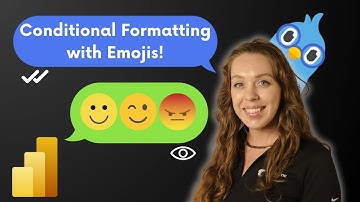 Power BI Conditional Formatting: Use Emojis to Make Your Reports AMAZING