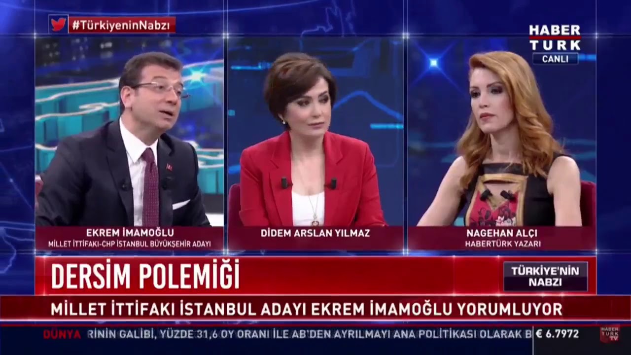 İmamoğlu’ndan Nagehan Alçı’ya