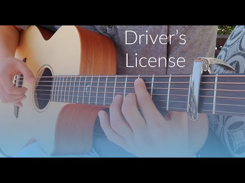 Driver's License (fingerstyle guitar tab) - Olivia Rodrigo