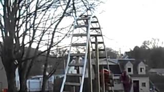 Backyard Roller Coaster made with PVC Pipe!