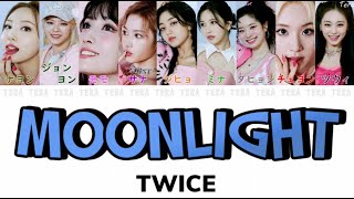 TWICE(トゥワイス) - Moonlight【日本語字幕/和訳/歌詞】