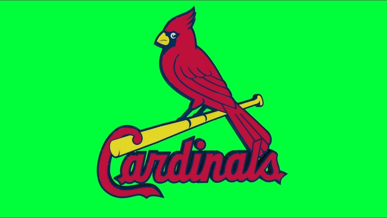 St. Louis Cardinals Green Screen Logo Loop Chroma Animation