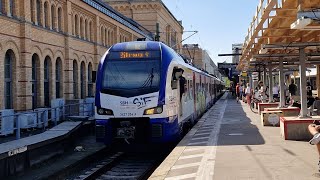 Mitfahrt in der S5 von Hannover Flughafen bis Hannover Hbf in der BR 3427 054