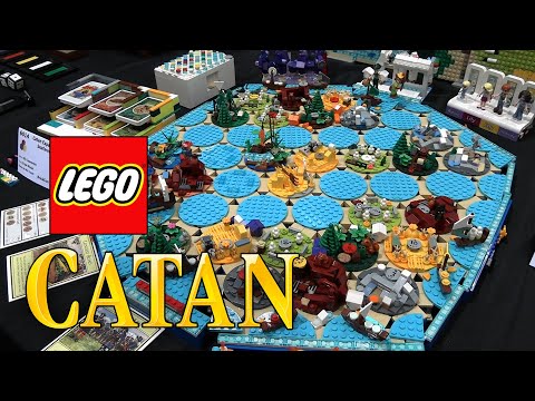LEGO Settlers of Catan Seafarers Expansion Boardgame