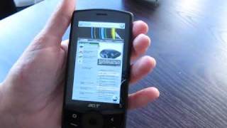 Acer beTouch E101 - LesNumeriques / DigitalVersus