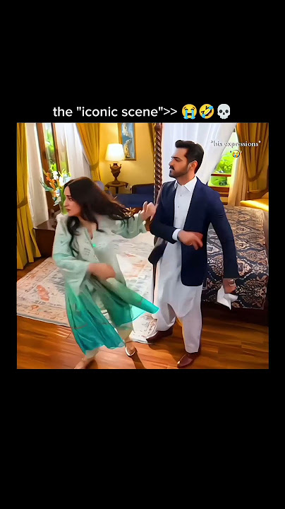 The iconic scene😭😂 | #terebin #yumnazaidi ft #wahajali