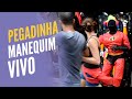 PEGADINHA MANEQUIM VIVO - ASSUSTANDO PESSOAS NA RUA - BH #1 - Mannequin Prank