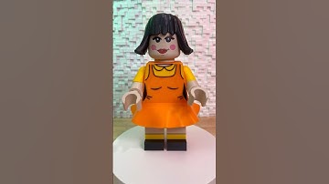 3d printed squid game doll ￼Young Hee #squidgame #younghee #doll #3dprinting #bambulab #3d