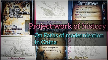 History project Class 11 | Paths of Modernisation of China | NOOPUR SINGH