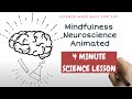 Neuroscience of Mindfulness Meditation in 4 minutes