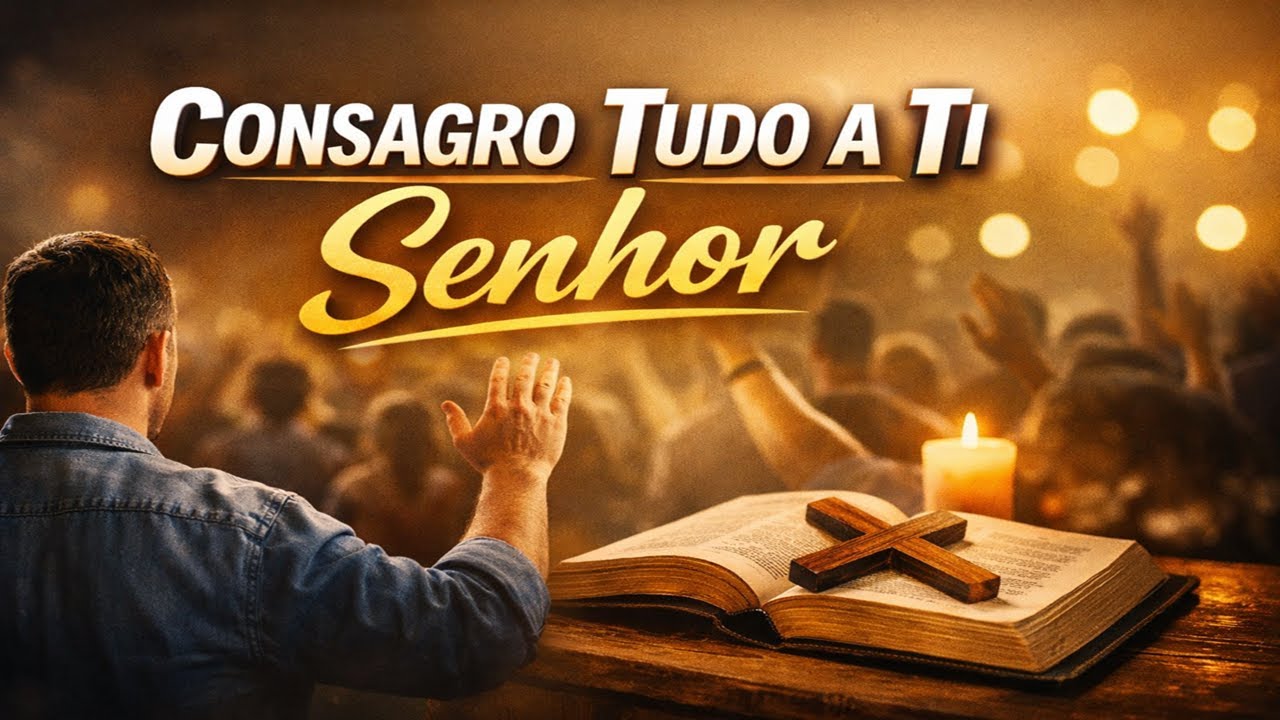 CONSAGRO TUDO A TI SENHOR - ADORAÇÃO DE CONSAGRAÇÃO - PROVÉRBIOS 16 3 ...