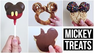 DIY MICKEY MOUSE SHAPED TREATS #1 | WALT DISNEY WORLD INSPIRED