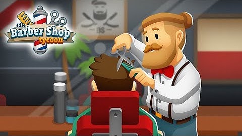 Idle Barber Shop Tycoon 🤵- Business Management Game 🎮 Mobile Gameplay #1📱 Idle Tycoon  🎯 CodiGames
