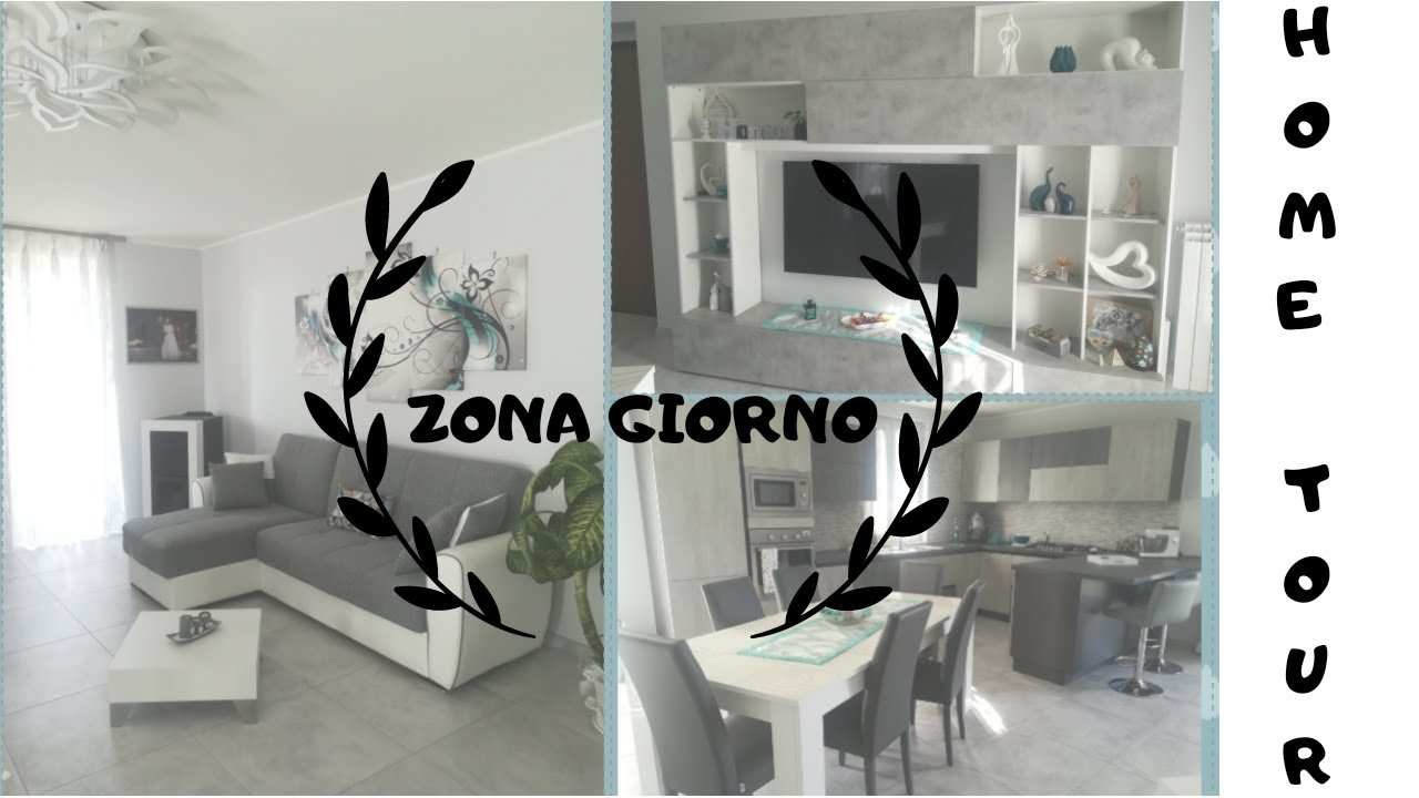 Home tour | Zona giorno della mia NUOVA CASA - YouTube