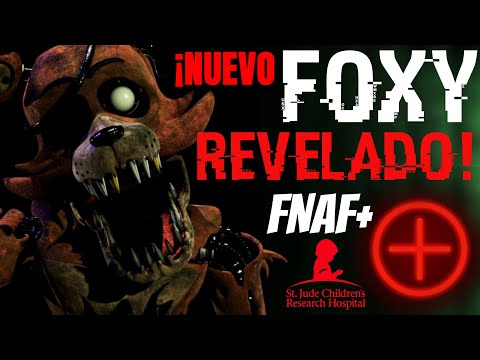 ¡FOXY DE FNAF PLUS FINALMENTE REVELADO! - NUEVAS NOTICIAS DE FNAF+ EN EVENTO DE SAINT JUDES