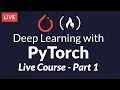 Deep Learning with PyTorch Live Course - Tensors, Gradient Descent & Linear Regression (Part 1 of 6)