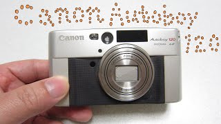 【フィルムカメラ】Canon Autoboy 120 を買って写真を撮りました！キャプションが面白い、ハードオフで1100円の【Film Camera】ジャンクカメラ