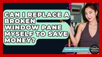 Can I Replace A Broken Window Pane Myself To Save Money? - Explaining Household Mysteries