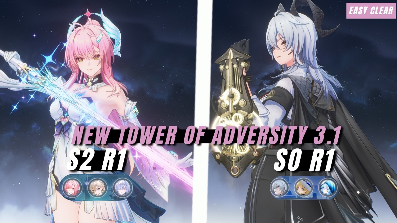 Tower of Adversary 3.1 is EASY! 😱 S0 Zani & S2 Aemeath FULL CLEAR (Handcam)