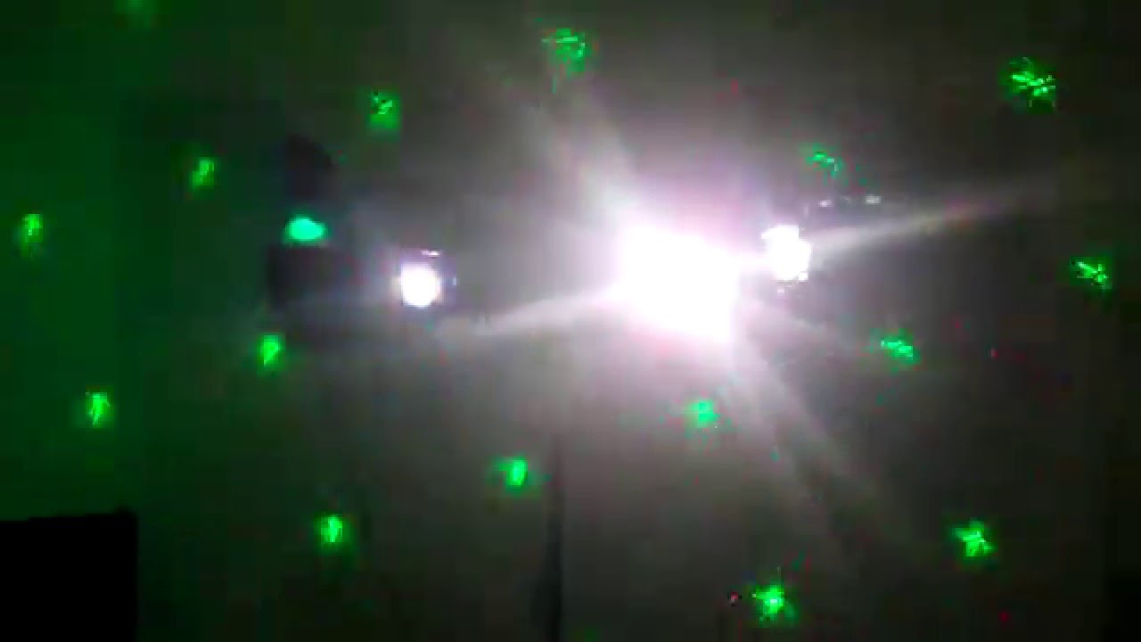 Disco Light Show YouTube