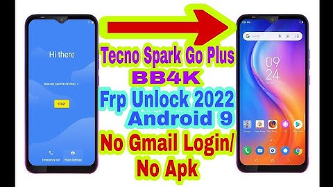 Tecno Spark Go Plus (BB4K) 9.0 Frp Bypass Without Pc |New Trick 2023| Reset Google Lock 100% Working