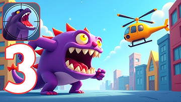 Heli Monsters - Giant Hunter - Gameplay Walkthrough Part 3 (iOS, Android)