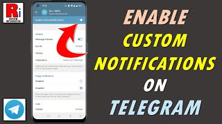 How to Enable and Setup Custom Notifications on Telegram Messenger screenshot 2