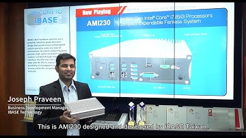 IBASE Company & Taiwan Excellence Awarded Product Introduction