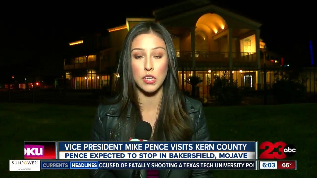 Vice President Mike Pence in Bakersfield YouTube