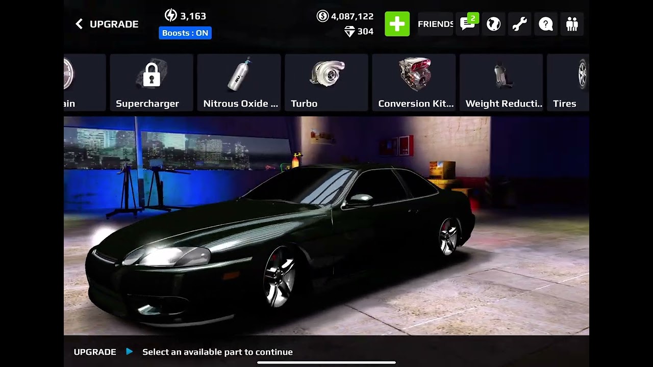 Rush racing 2 Tune 1997 SC400 981 ( drop ) 8.435