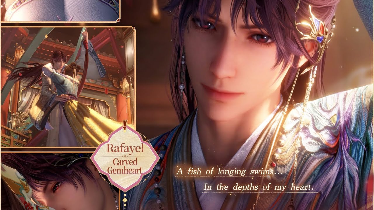 [MORTALITY’S TENDERNESS BANNER] Rafayel’s Limited 5⭐️ Carved Gemheart | Love and Deepspace