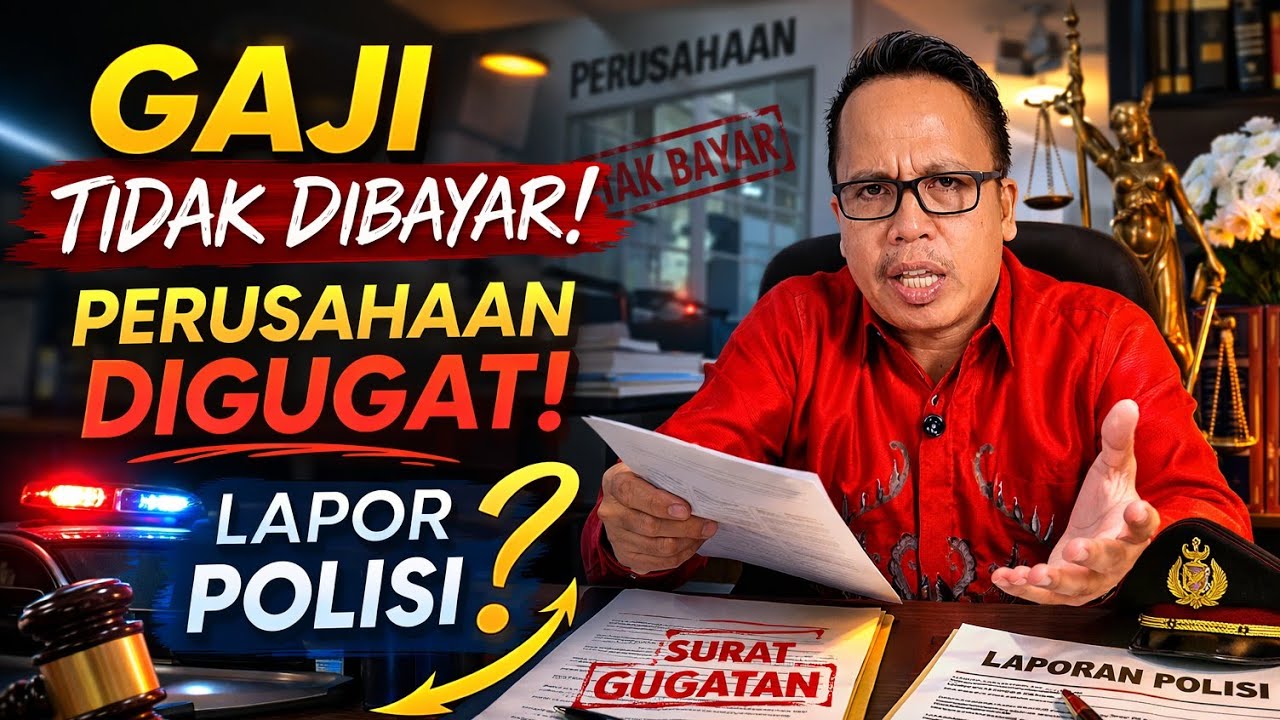SUDAH RESIGN GAJI DITAHAN! Perusahaan Bisa DIPIDANA & DIPENJARA? | Hak Pekerja Wajib Tahu!